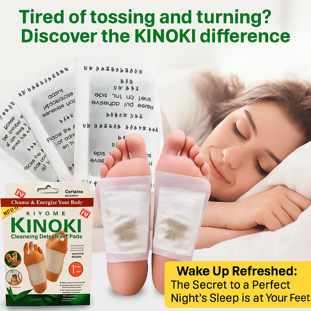 10 Pieces Detox Foot Patches Pads – Natural Herbal Cleansing Foot Pads for Body Detox & Relaxation | Reduces Swelling, Relieves Heel Pain, Improves Blood Circulation & Sleep Quality, Perfect Foot Care for Men & Women
