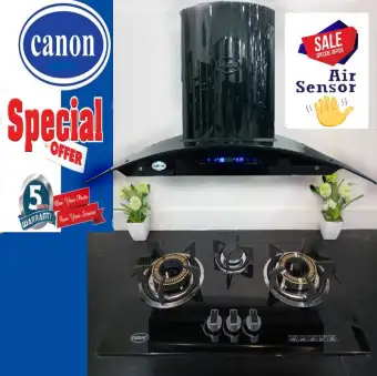 Combo Deal Canon Kitchen Hood Canon Kitchen Hob With Brass Burner