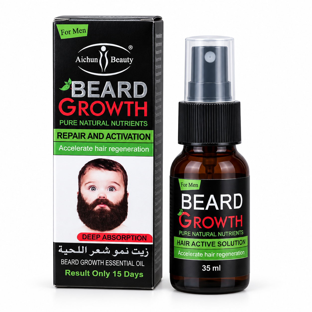 Beard Oil for Men for hair styling and improvement