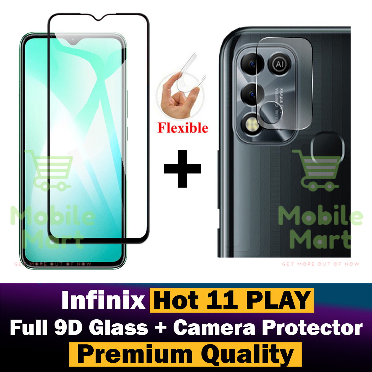 infinix hot 11 play gorilla glass