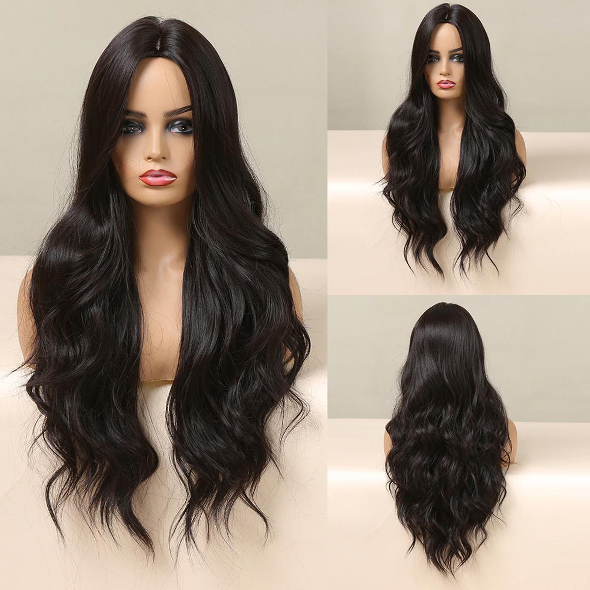 Hair Wig For Women Full Head Cap. Natural wigs-natural hair color