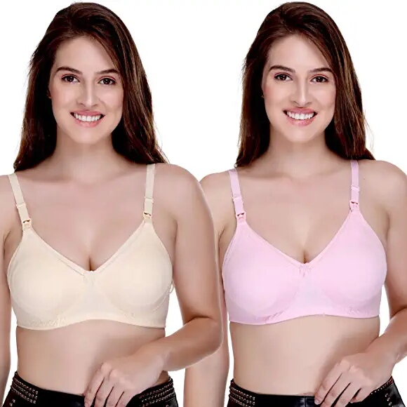 Wire Free Front Closure Breastfeeding Maternity Nursing Bra Pregnant Women Sleeping Bras