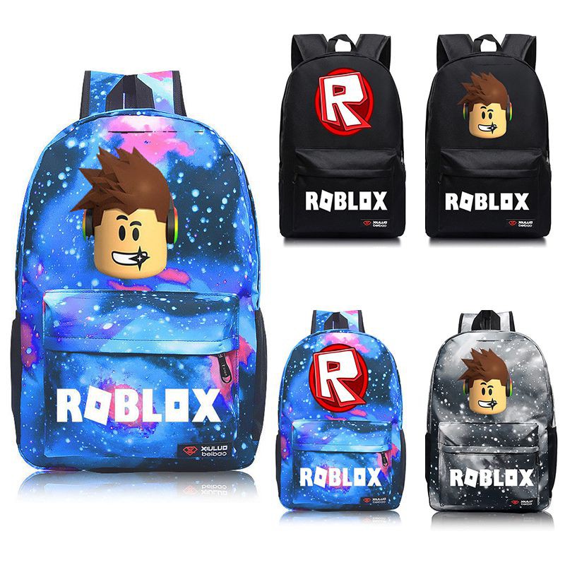Kids Roblox Game Schoolbag Backpack 