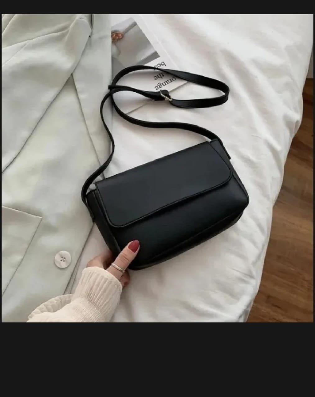 Women Solid Color Crossbody Bags Korean Style Fashion Women Handbags High Quality Street All-Match Ulzzang Shoulder Leisure Bags