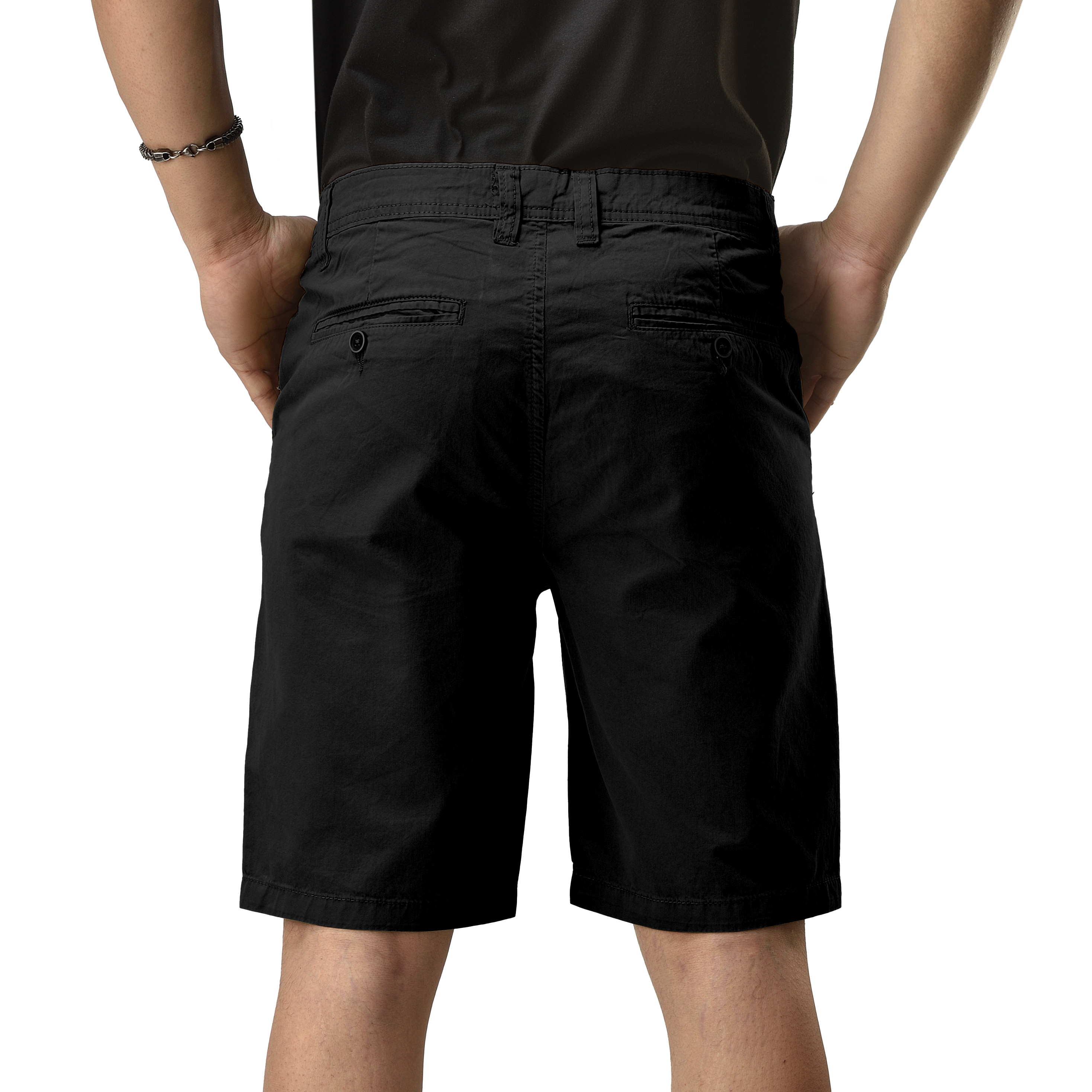 Hashback  Cotton Summer Shorts For Men - Fashionable And Stylish Men's Summer Wear, Ideal For Wash-And-Wear
