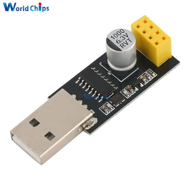 USB to ESP8266 WIFI module ESP-01 ESP-01S Remote Serial Port WIFI ...