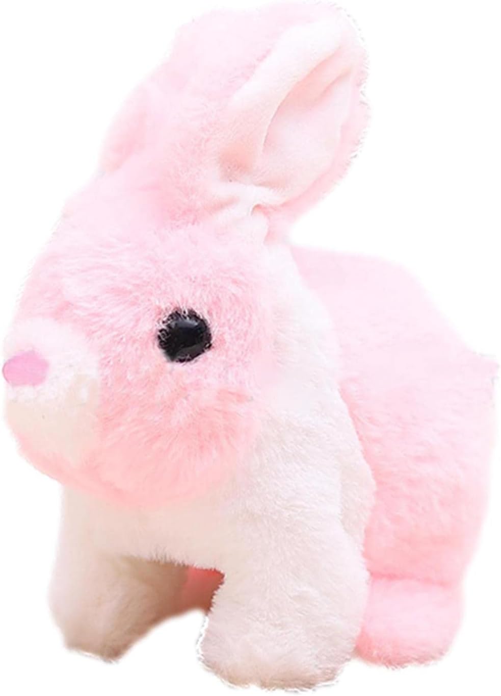 Electric Bunny Rabbit Plush Toy with Music & LED Perfect Birthday Gift for Girls Boys Kids