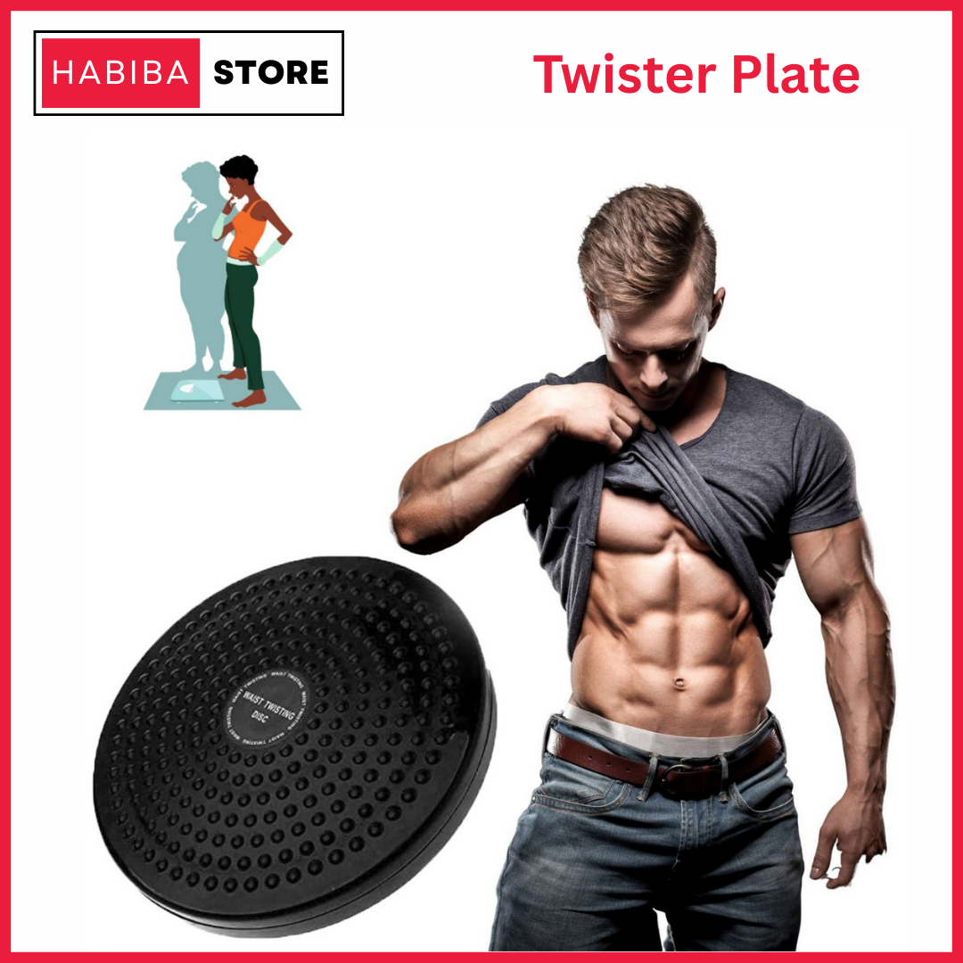 Twister Plate Disc - AB Twister Waist Fitness Sport Disc Rotating Tummy Trimmer Plate - Twister Exercise Machine