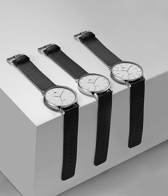Stainless Steel Casual Watch for Man SMART Quartz Watches for Boys & Men New Fashion Wrist watch- Watch for men