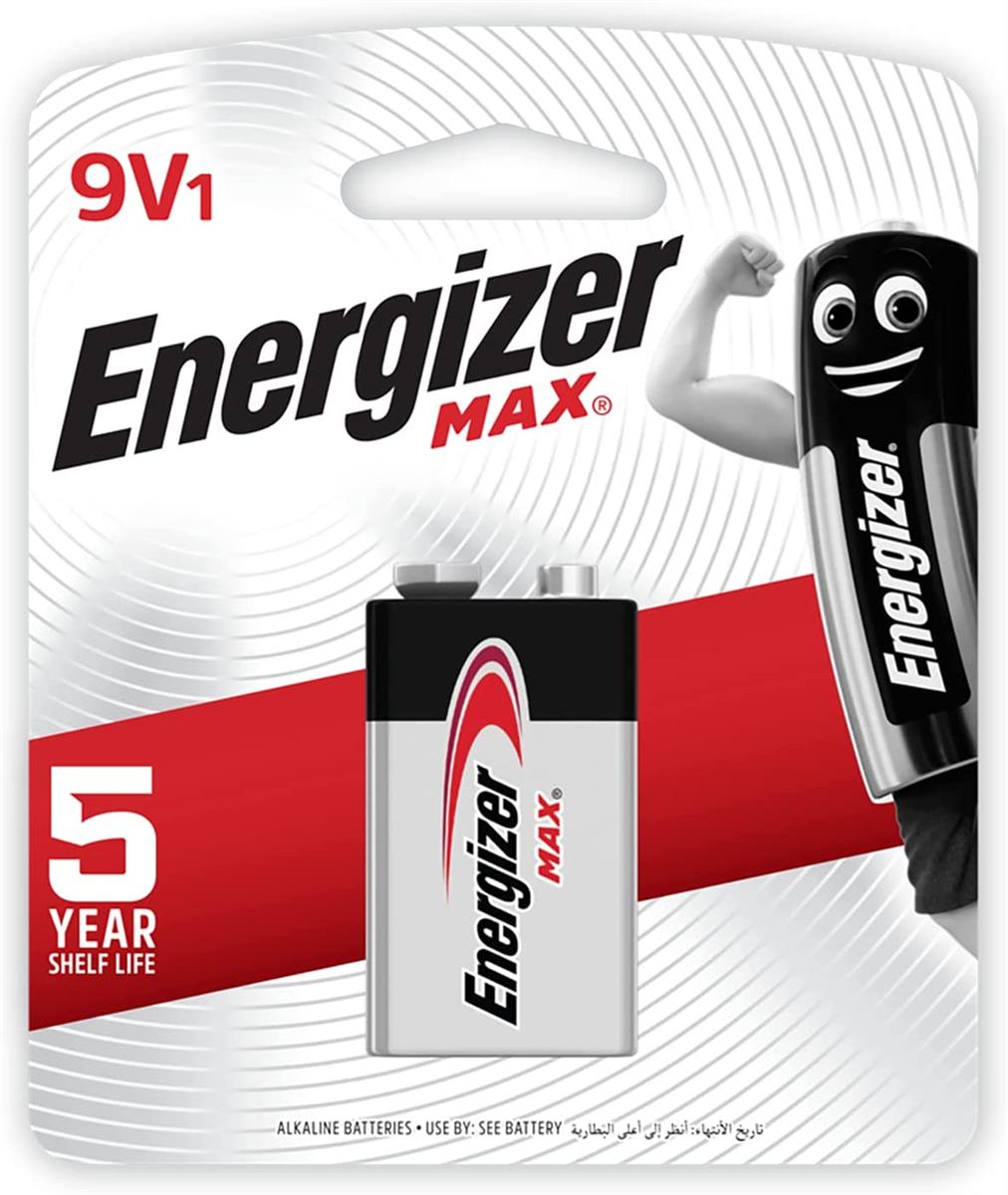 Energizer 9V Alkaline Battery Daraz.pk