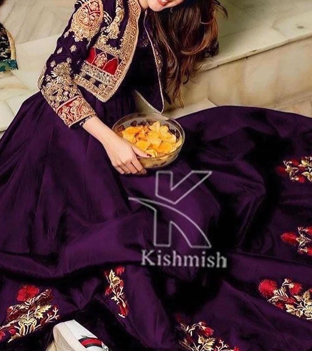 Party Wear/Wedding Collection For Women Embroidered Koti and Frock