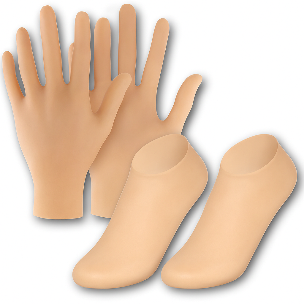 Skin Socks + Gloves