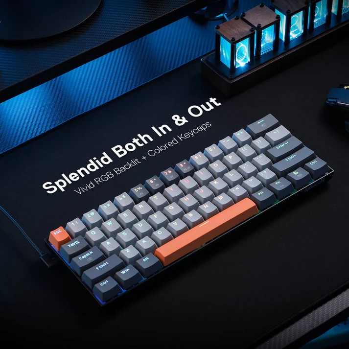 Redragon CARAXES K644 GG-RGB 60% Wired Mechanical Gaming Keyboard Red Silent Switches 12 fc7676f1a2a58c1f1ec2b041cfa6dacc