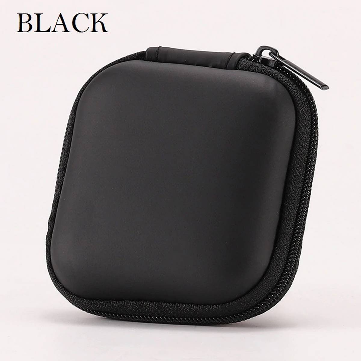 Handfree Cover Charger Hard Case eva Coin Carrying Bag Earphone Earbuds Hand free Square Shape Storage Handsfree Cable Key Pouch Zipper Storage Mini Box
