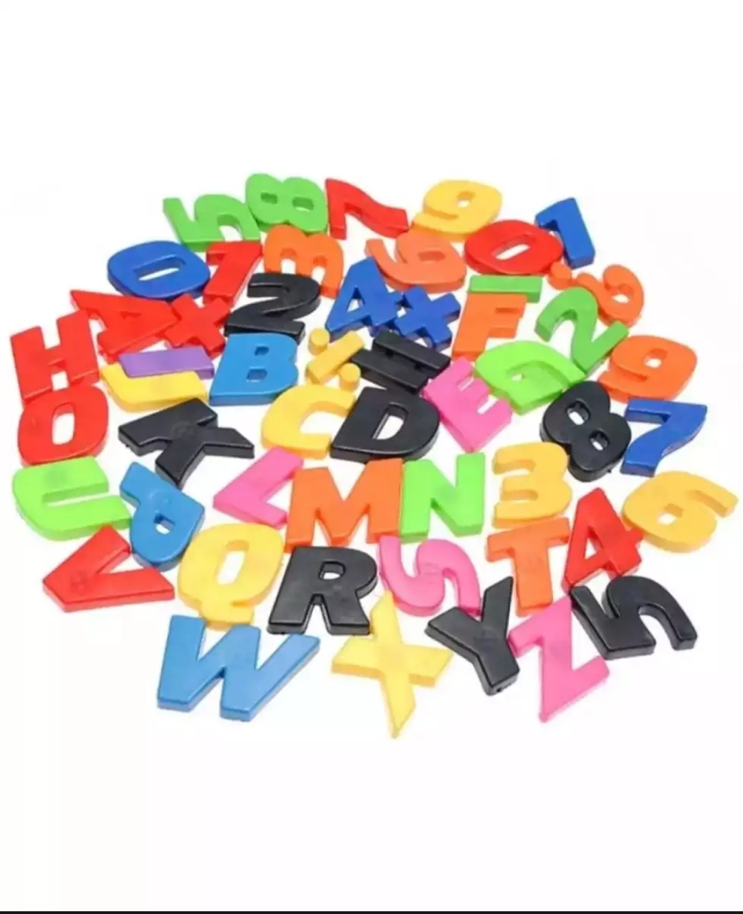 Pack Of Large Size Magnetic Counting 123 Letter Refrigerator Magnets Learning