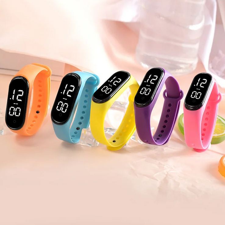 M4 touch Waterproof Sport Led Digital Watch For :Kids / Girls
