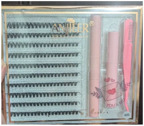 Individual Cluster Eyelashes 30D DIY Lash Extensions | Soft Natural Fluffy False Eyelashes | Reusable Lightweight Lash Clusters for Salon & Home Makeup 8mm 9mm 10mm 11mm 12mm