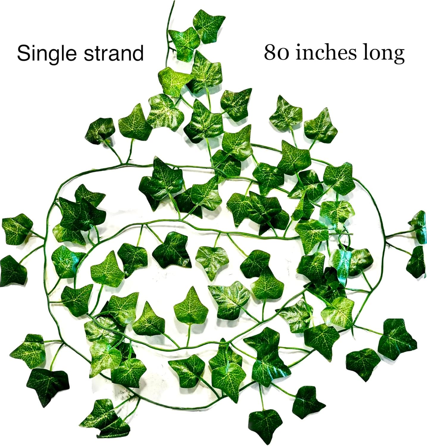 Artificial Ivy Garland Fake Hanging Vines for Wall Bedroom Decoration Pack of 1 6 12
