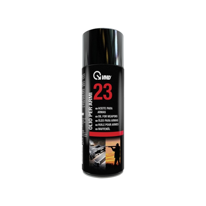 VMD 23 Gun Oil and Weapon Cleaner 200 ml, Professional Firearm Lubricant and Rust Protection