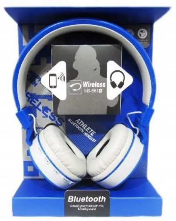 MaxPro Wireless Bluetooth Headphone V5.3 Foldable Over Ear Headset Long Standby – Techno Touch BD