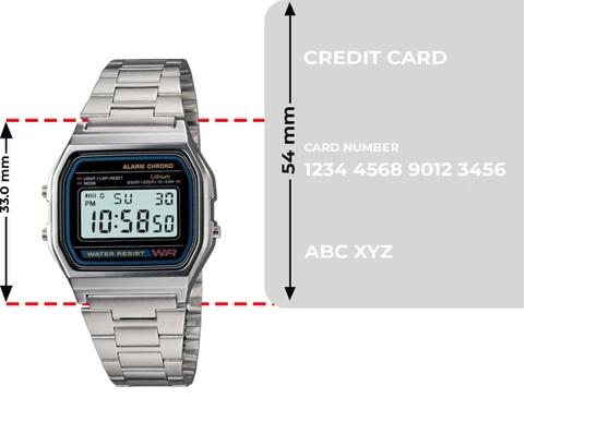 Digital vintage design watch for boys and girls
