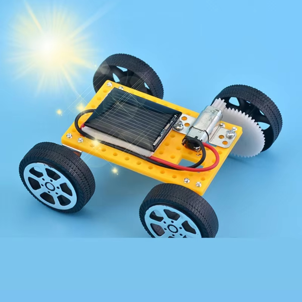 Solar Car Toy for Kids Mini DIY Assembled Energy Powered Car Kit STEM Educational Toys for Children Creativity Birthday Gift made in China
