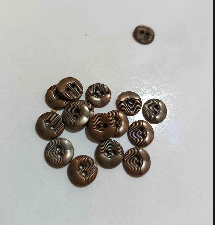 2 /4 Holes 10mm 10Pcs Pack mens & women Shirt Blouse Metal Buttons For Clothes Doll Cuff Collar Decorative Handmade DIY Crafts Wholesale