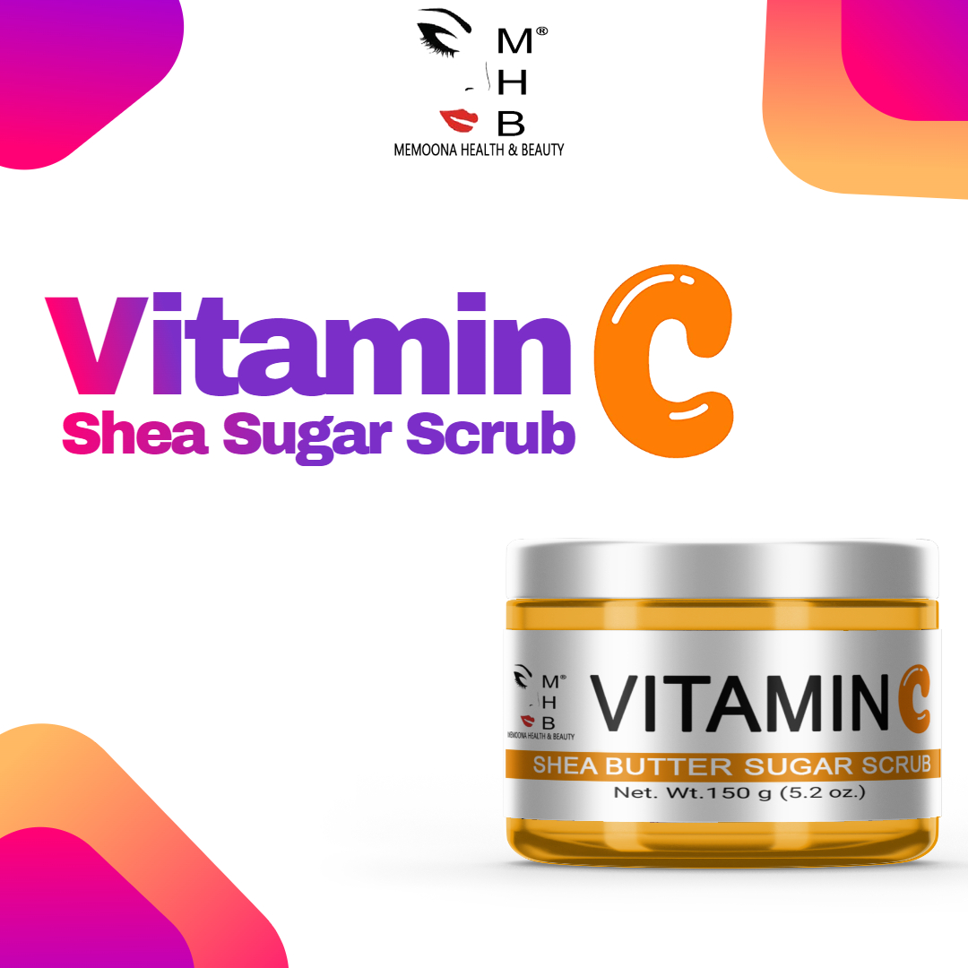 Mhb Vitamin C Shea Butter Sugar Scrub - 150g