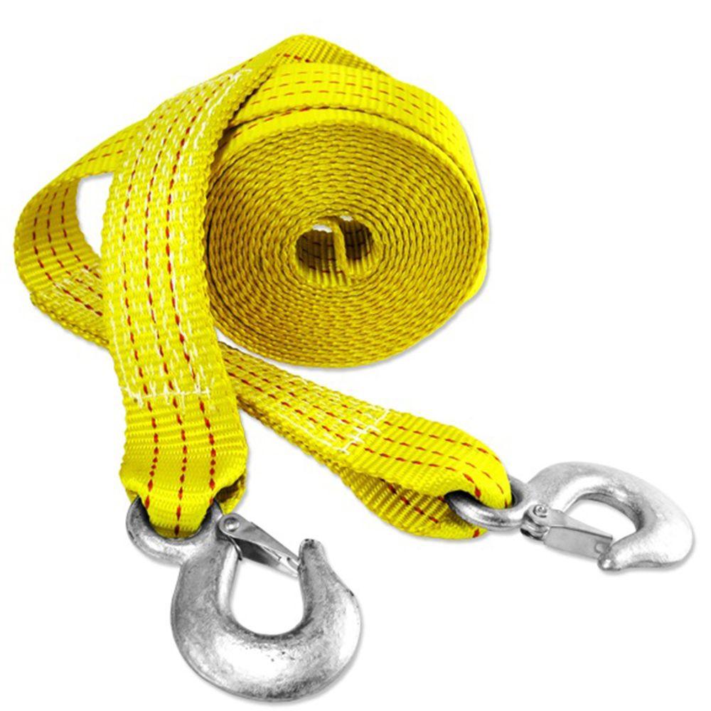 Car Tow Chain - Towing Nylon Strap ( Vehicle Tow Rope - 3 TON Towing  Strength ) 1 Piece