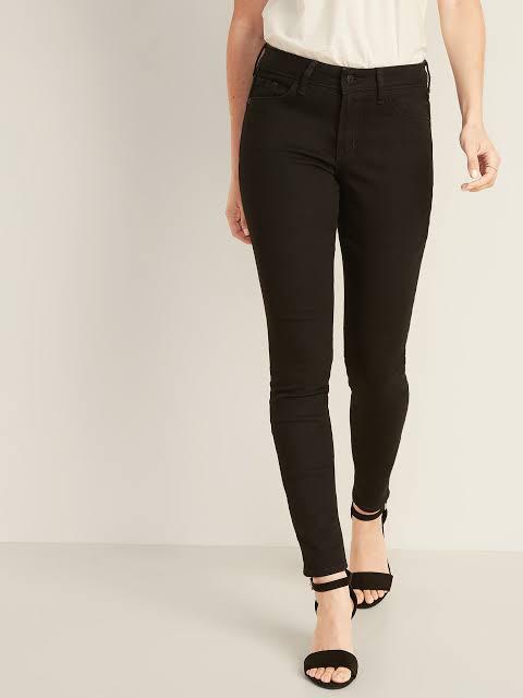 mango high rise skinny jeans