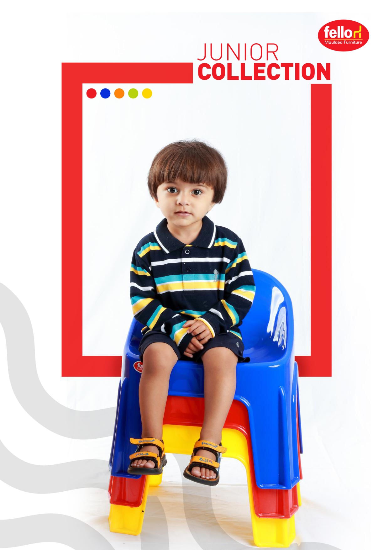 Fello Plastic Baby Chair For kids