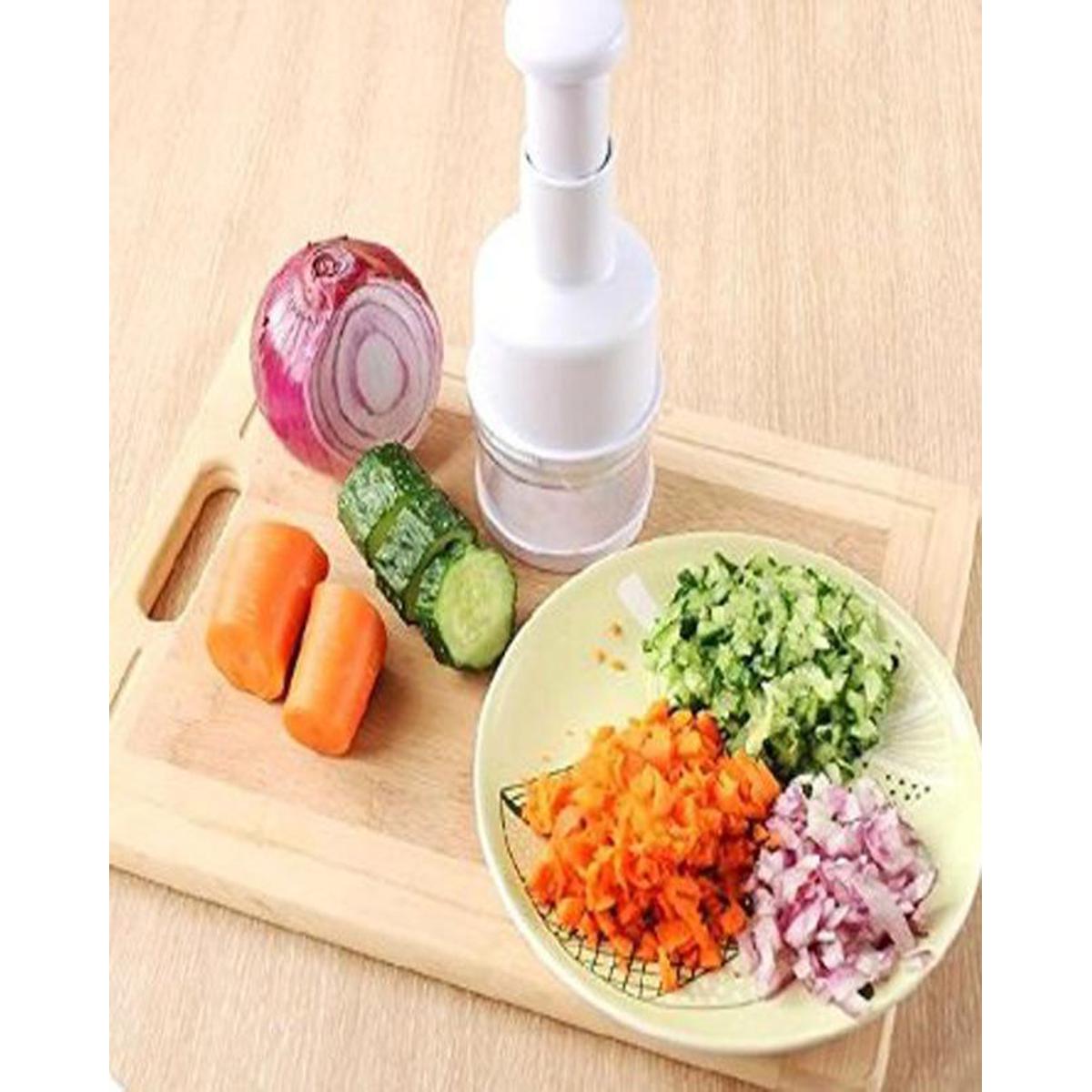 Pressing Vegetable Garlic Onion Food Chopper Cutter Slicer Peeler Dicer