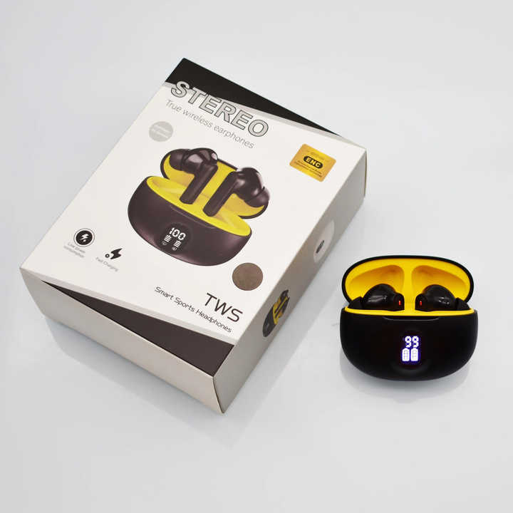 Universal Stereo Bluetooth Handsfree with Mic for All Mobiles Lightweight Wireless Earphone