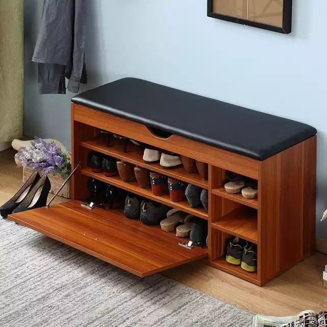 wood shoe organizer cabinet