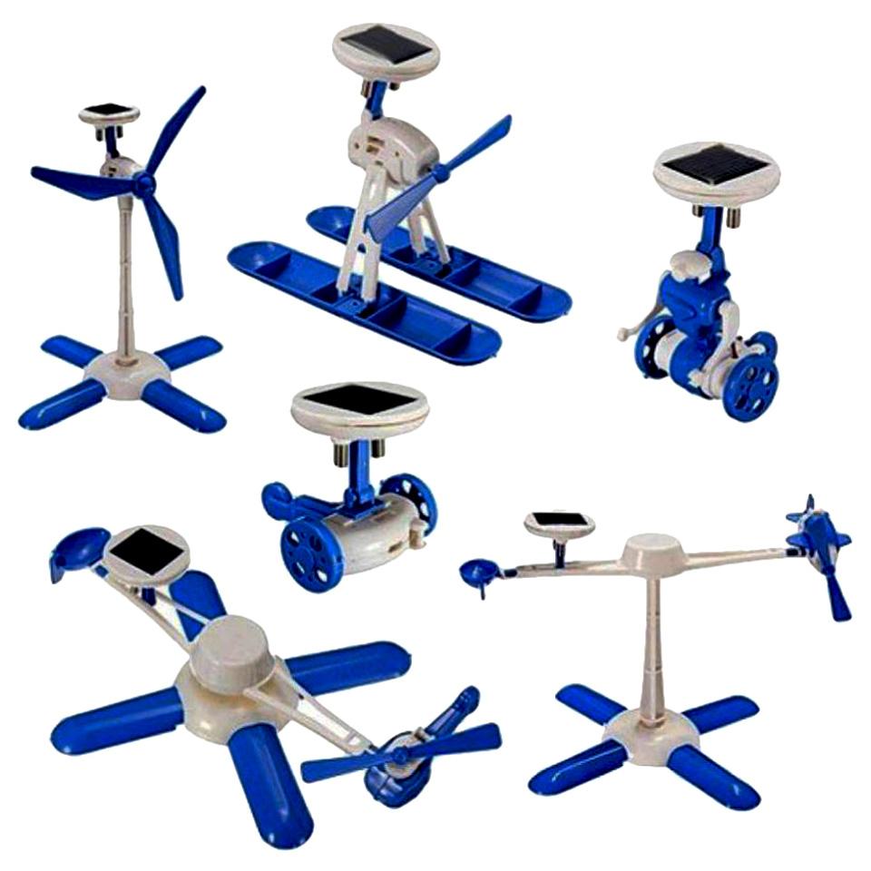 6 In 1 Educational Solar Kit (White)