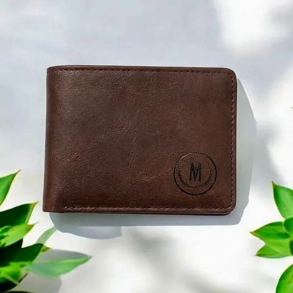 GU-II Male Short Thin Man Purse Wallet Retro Student Cross Leather Purse Young Men's Personality Tide