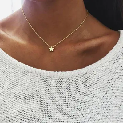 Star choker necklace deals target