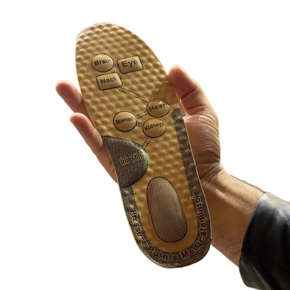 Pressure points medicated inner sole Pair shoes inner sole sports innersole sandals