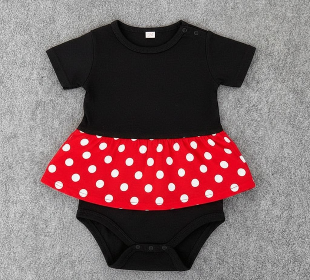 MICKEY MOUSE BABY COTTON ROMPER