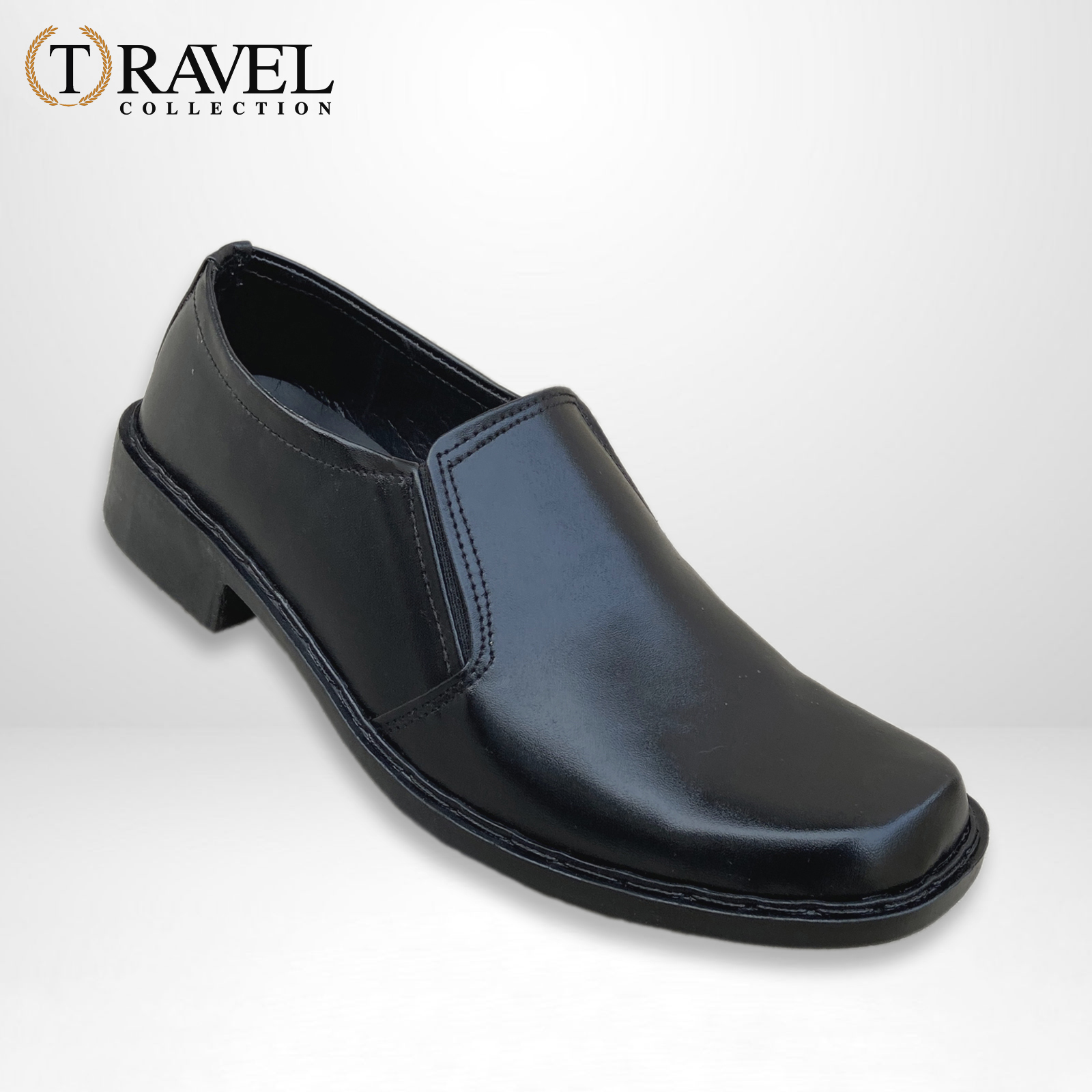 Travel Collection - School Shoes for Boys - Best Quality Comfortable School Shoes - Black Color