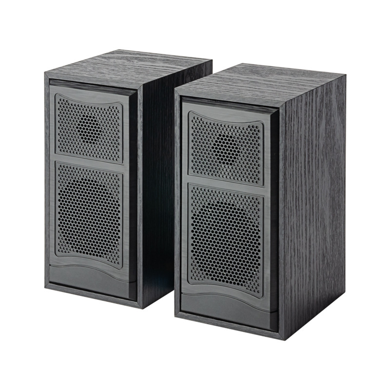 Wooden 2.0 USB Laptop Speaker Desktop Computer Desktop Surround Stereo