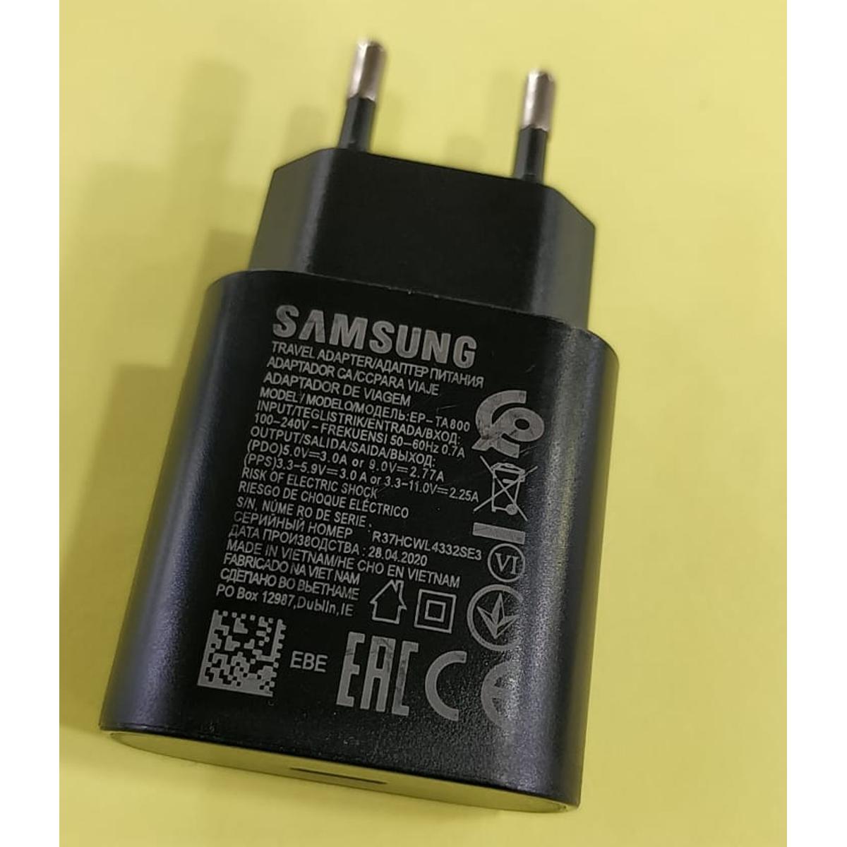 samsung s20 fe 25 watt charger