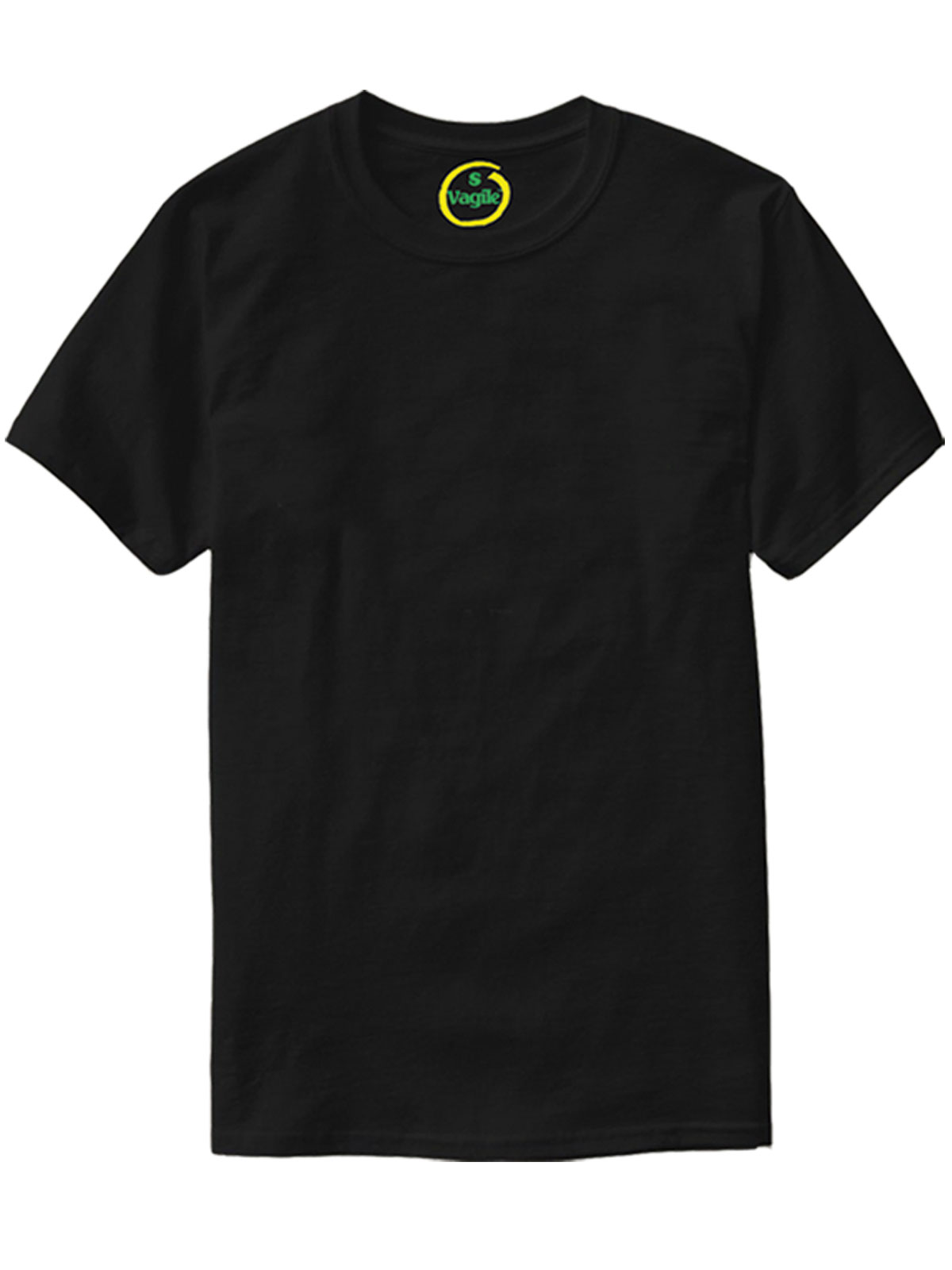 Vagile Plain basic round neck half sleeves T shirts for men / t shirts for girl & Women cotton fabric for summer wear