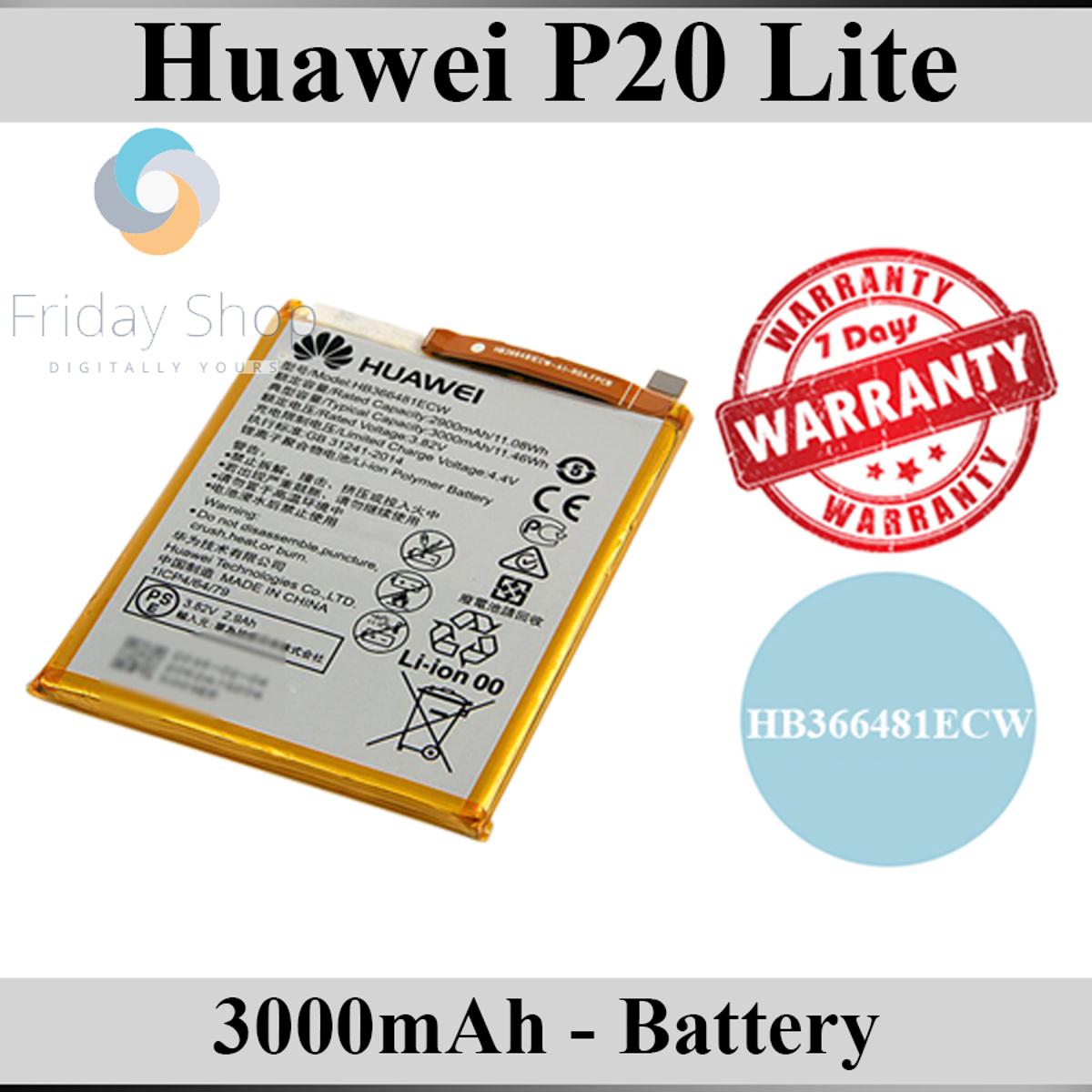 Huawei P20 Lite Battery HB366481ECW Replacement Premium Quality