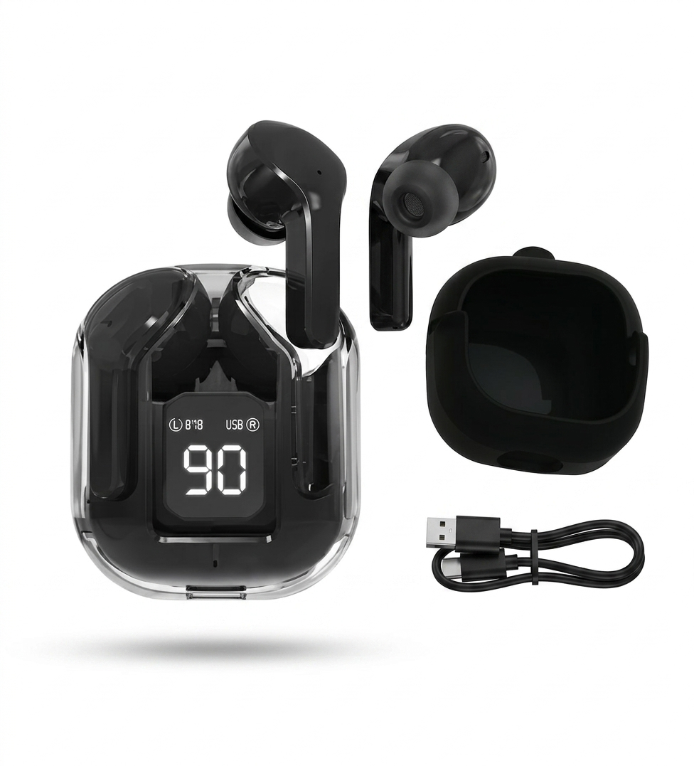 Air-31 TWS Airpor Wireless Earbuds with LED Power Display, Super Sound & High-Quality Touch Sensors, Bluetooth V5.3 Stereo Headset with Built-in Mic & 10m Transmission for All Smartphones price in Pakistan