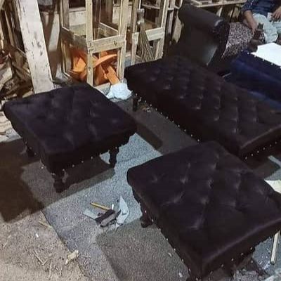 4 Seater Puffy Sofa Set Fabric Velvet Best Price Furniture Sofas | Customize in All Colors | Home Decor | Comfortable Couch with Single & Double Seats | Stylish Modern Design | Special Offer