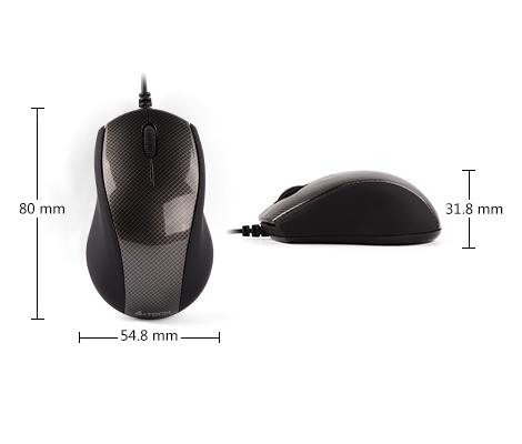 Image result for A4Tech N-100 (Mini) Mouse Carbon
