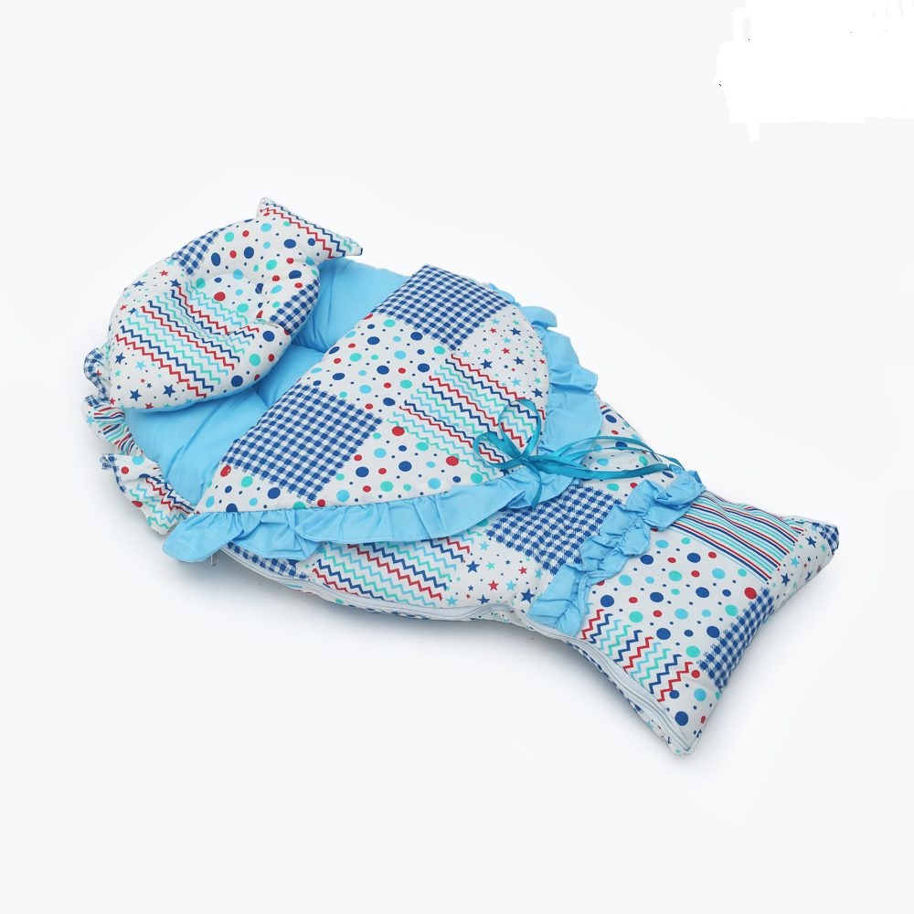 Newborn baby Carry Nest With Pillow In Fish Design