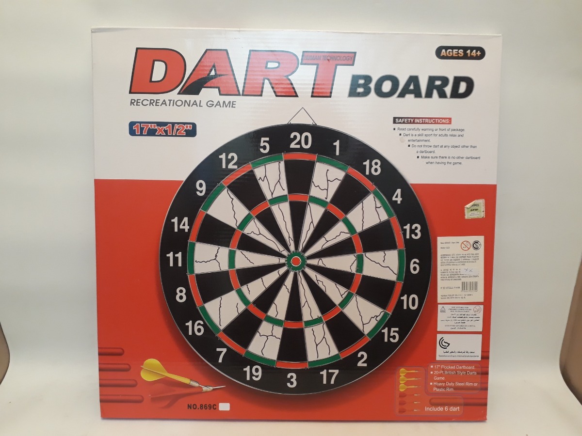 large dart board