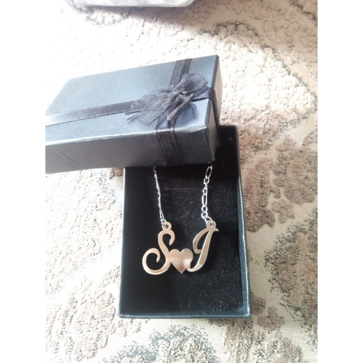 Name Necklace Name Locket Nickel Plated 